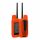 Θήκη GPS Kwmobile για Garmin Alpha 200, Orange, Silicone, 59668.29