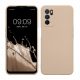 Θήκη Kwmobile για OPPO A16/A16s/A54s, Cream, Silicone, 57572.225