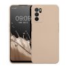 Θήκη Kwmobile για OPPO A16/A16s/A54s, Cream, Silicone, 57572.225