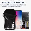 Kwmobile Universal XXL Cover - 7", Neoprene, Black/White, 58701.5.03