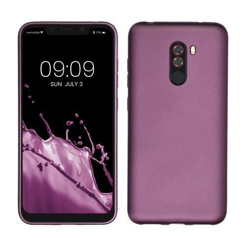 Θήκη kwmobile για Xiaomi Pocophone F1, Silicone, Purple, 46368.230