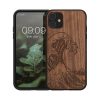 Θήκη kwmobile για Apple iPhone 11, Wood, Brown, 49799.17