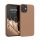 Θήκη kwmobile για Apple iPhone 12 Mini, Silicone, Brown, 52640.246