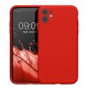 Θήκη kwmobile για Apple iPhone 11, Silicon, Red, 59349.09