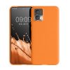 Θήκη kwmobile για Motorola Edge 30 Neo, Silicone, Orange, 60081.150