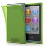 Θήκη kwmobile για Apple iPod Nano 7, Silicone, Green/Transparent, 13370.149