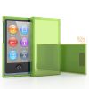 Θήκη kwmobile για Apple iPod Nano 7, Silicone, Green/Transparent, 13370.149