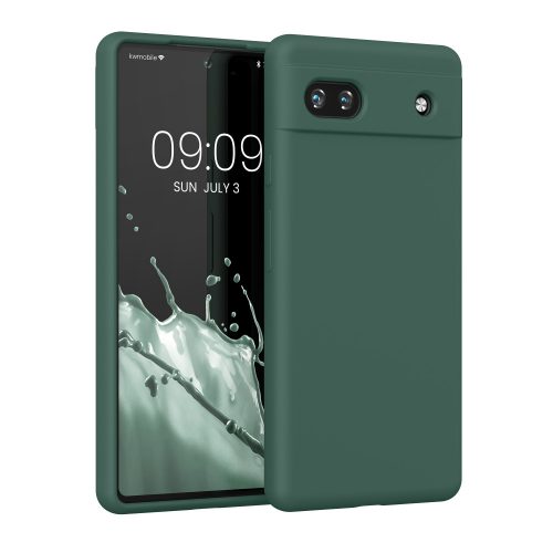 Θήκη kwmobile για Google Pixel 6a, Silicone, Green, 57815.166