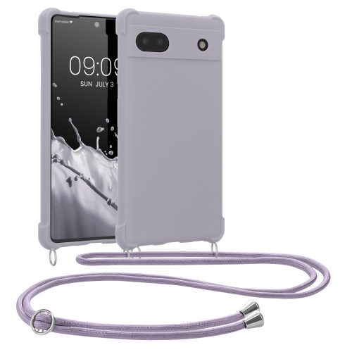 Θήκη Kwmobile για Google Pixel 6a, Purple, Silicon, 58567.192