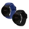 Σετ 2 ιμάντες kwmobile για Xiaomi Mi Watch Color Sport/Watch S1 Active, Nylon, Black/Blue, 59518.04