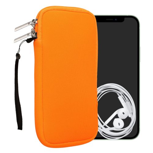 Kwmobile Universal XXL Cover - 7", Neoprene, Orange, 46188.5.69