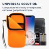 Kwmobile Universal XXL Cover - 7", Neoprene, Orange, 46188.5.69