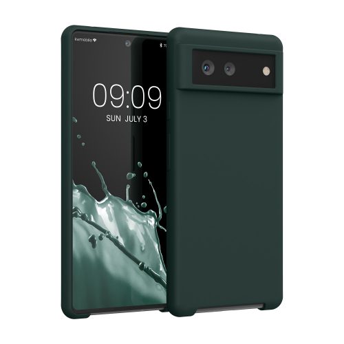 Θήκη kwmobile για Google Pixel 6, Silicone, Green, 55480.169