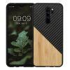 Προφυλακτήρας kwmobile για Xiaomi Redmi Note 8 Pro, Ξύλο, Καφέ/Μαύρο, 56622.03