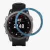 πλαίσιο καντράν kwmobile για Garmin Fenix 7, Αλουμίνιο, Μπλε/Γκρι, 58350.03