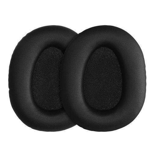 Σετ 2 Earpads kwmobile για Sony WH-CH700N, Οικολογικό δέρμα, Μαύρο, 48916.47