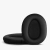 Σετ 2 Earpads kwmobile για Sony WH-CH700N, Οικολογικό δέρμα, Μαύρο, 48916.47