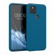 Θήκη kwmobile για Google Pixel 5, Silicone, Blue, 53778.224