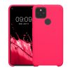 Θήκη kwmobile για Google Pixel 5, Silicone, Pink, 53633.77