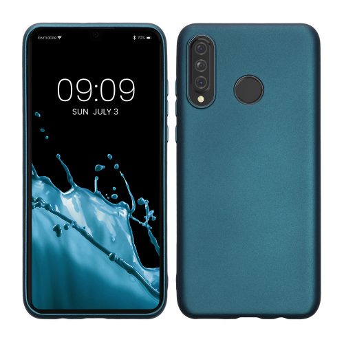 Θήκη Kwmobile για Huawei P30 Lite, Μπλε, Σιλικόνη, 47499.251