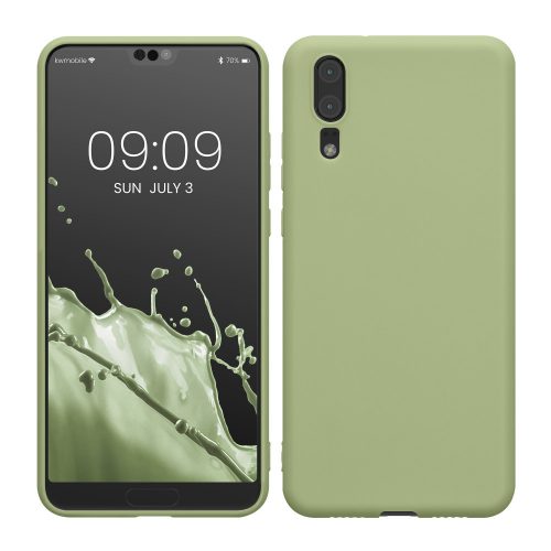 Θήκη kwmobile για Huawei P20, Silicone, Green, 44212.172