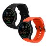 Σετ 2 ιμάντες Kwmobile για Xiaomi Mi Watch Color Sport/S1 Active, Πορτοκαλί/Μαύρο, Σιλικόνη, 58971.04