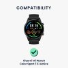 Σετ 2 ιμάντες Kwmobile για Xiaomi Mi Watch Color Sport/S1 Active, Πορτοκαλί/Μαύρο, Σιλικόνη, 58971.04