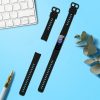 Σετ 2 Kwmobile Straps for Honor Band 5/Band 4, Black, Silicone, 59596.07