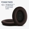 Kwmobile Earpads για ακουστικά Bose Soundlink Around-Ear Wireless II, καφέ, οικολογικό δέρμα, 45044.05