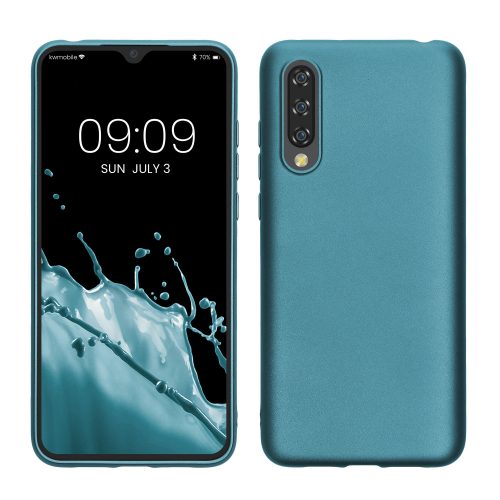 Θήκη Kwmobile για Xiaomi Mi 9 Lite, Μπλε, Σιλικόνη, 50587.251