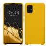 Θήκη Kwmobile για Samsung Galaxy A51, Yellow, Silicon, 51197.165