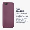 Θήκη Kwmobile για Apple iPhone SE/iPhone 5/iPhone 5S, Purple, Silicone, 40816.230