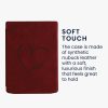 Kwmobile Cover for PocketBook InkPad 4, Dark Red, Ecological Leather, 61644.01