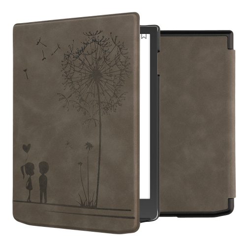 Kwmobile Cover for PocketBook InkPad 4, Brown, Eco-leather, 61644.02