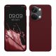 Θήκη Kwmobile για OnePlus Nord 3 5G, Σκούρο κόκκινο, Σιλικόνη, 61766.190