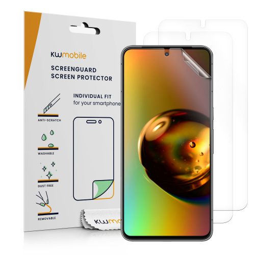 Σετ 3 προστατευτικών μεμβρανών Kwmobile για Google Pixel 8 Pro, Διαφανές, Πλαστικό, 61870.1