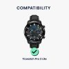 Σετ 2 προστατευτικών μεμβρανών Kwmobile για TicWatch Pro 3 Lite, Διαφανές, Γυαλί ασφαλείας, 61983.1