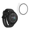 Σετ 2 θήκες Kwmobile με τζάμι ασφαλείας για Samsung Galaxy Watch 6, Μαύρο/Διαφανές, Πλαστικό, KWM000024TC001C