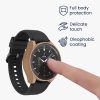 Σετ 2 θήκες Kwmobile με τζάμι ασφαλείας για Samsung Galaxy Watch 6, Κρεμ/Διαφανές, Πλαστικό, KWM000024TC002C