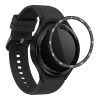 Kwmobile Dial Frame για Samsung Galaxy Watch 6 Classic, Μαύρο/Ασημί, Αλουμίνιο, KWM000024TK001C