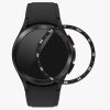 Kwmobile Dial Frame για Samsung Galaxy Watch 6 Classic, Μαύρο/Ασημί, Αλουμίνιο, KWM000024TK001C