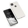 Θήκη Kwmobile για Google Pixel 4a, Λευκό, Σιλικόνη, KWM000011JE041C