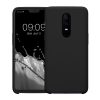 Θήκη Kwmobile για OnePlus 6, Μαύρη, Σιλικόνη, KWM0000099A030C