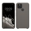 Θήκη Kwmobile για Google Pixel 5, Γκρι, Σιλικόνη, KWM0000122K029C