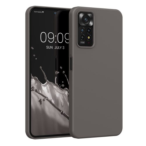 Θήκη Kwmobile για Xiaomi Redmi Note 11 Pro/Redmi Note 11 Pro 5G/Redmi Note 12 Pro, Γκρι, Σιλικόνη, KWM0000151A055C