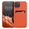 Θήκη Kwmobile για Apple iPhone 14, Orange, Silicone, KWM000016OX007C