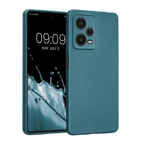 Θήκη Kwmobile για Xiaomi Redmi Note 12 Pro 5G, Μπλε, Σιλικόνη, KWM000018CO006C