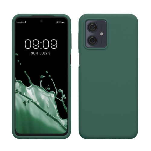 Θήκη Kwmobile για Motorola Moto G54, Green, Silicone, KWM000022NF002C