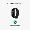 Καλώδιο τροφοδοσίας USB Kwmobile για Xiaomi Mi Band 4, Μαύρο, Πλαστικό, KWM000024UC001C