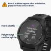 Σετ 2 προστατευτικών μεμβρανών Kwmobile για Garmin Forerunner 945, Διαφανές/Μαύρο, Πολυμερές, KWM000024VA001C